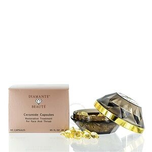 Diamante Beaute 60 Ceramide Capsules Restorative Treatment For Eyes 0.36fl oz